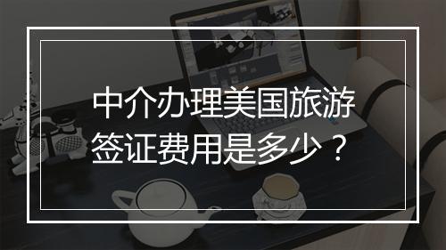 中介办理美国旅游签证费用是多少？