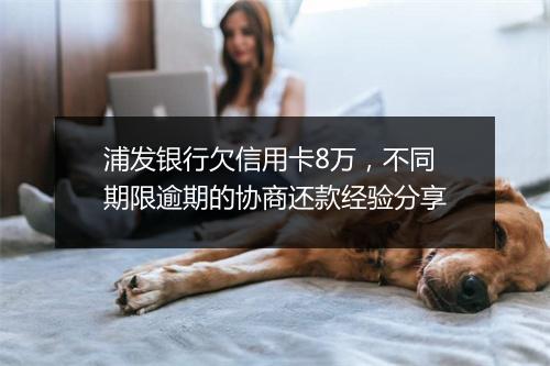 浦发银行欠信用卡8万，不同期限逾期的协商还款经验分享