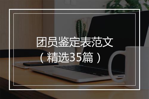 团员鉴定表范文（精选35篇）