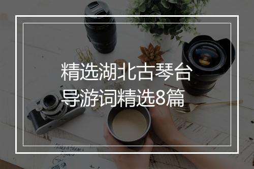 精选湖北古琴台导游词精选8篇