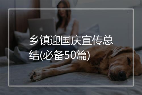 乡镇迎国庆宣传总结(必备50篇)