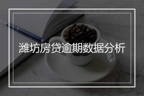 潍坊房贷逾期数据分析