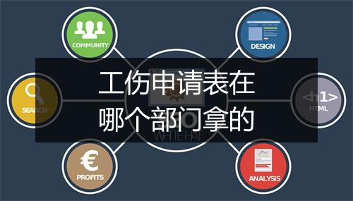工伤申请表在哪个部门拿的
