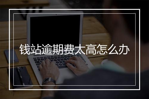 钱站逾期费太高怎么办