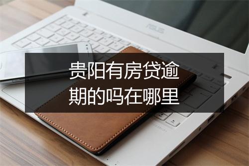 贵阳有房贷逾期的吗在哪里