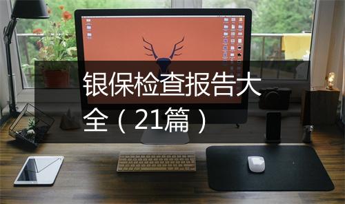 银保检查报告大全（21篇）