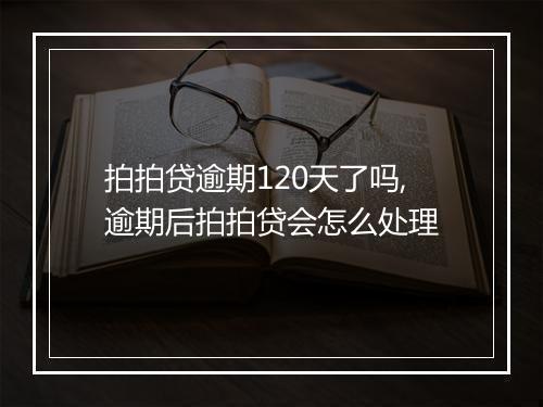 拍拍贷逾期120天了吗,逾期后拍拍贷会怎么处理