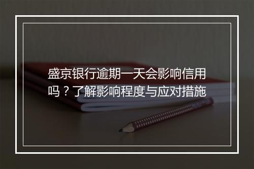 盛京银行逾期一天会影响信用吗？了解影响程度与应对措施