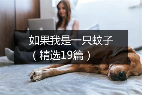 如果我是一只蚊子（精选19篇）