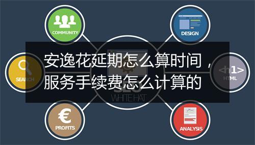 安逸花延期怎么算时间，服务手续费怎么计算的