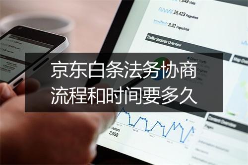 京东白条法务协商流程和时间要多久