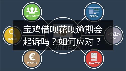 宝鸡借呗花呗逾期会起诉吗？如何应对？