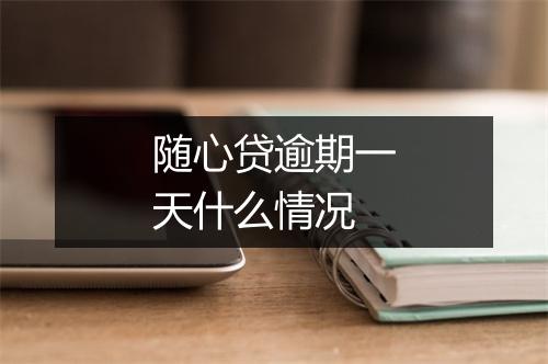 随心贷逾期一天什么情况