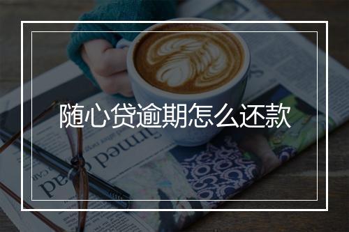 随心贷逾期怎么还款
