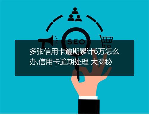 多张信用卡逾期累计6万怎么办,信用卡逾期处理 大揭秘