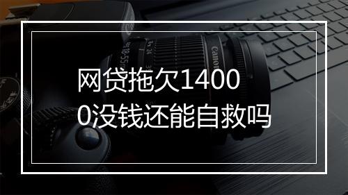 网贷拖欠14000没钱还能自救吗