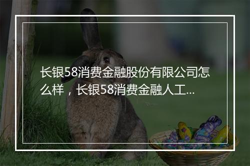长银58消费金融股份有限公司怎么样，长银58消费金融人工客服电话是多少
