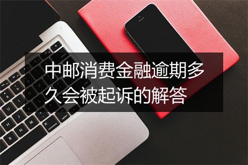 中邮消费金融逾期多久会被起诉的解答
