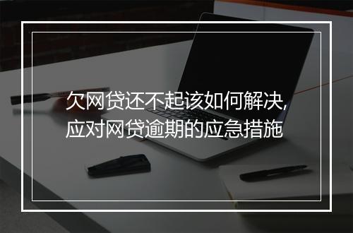 欠网贷还不起该如何解决,应对网贷逾期的应急措施