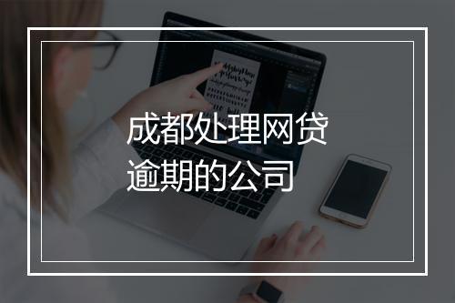 成都处理网贷逾期的公司