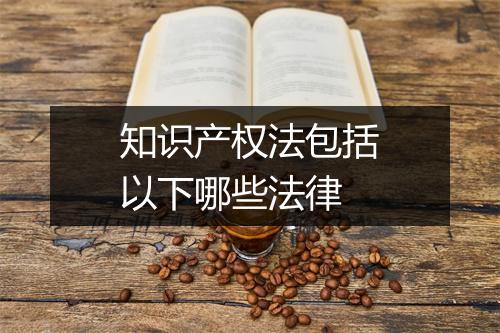 知识产权法包括以下哪些法律