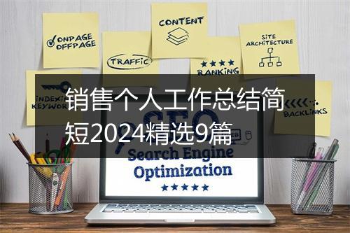 销售个人工作总结简短2024精选9篇