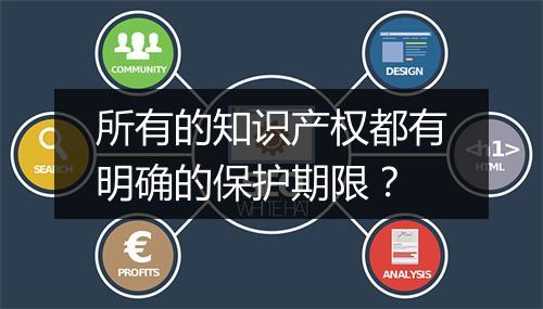 所有的知识产权都有明确的保护期限？