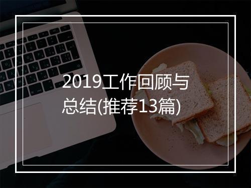 2019工作回顾与总结(推荐13篇)