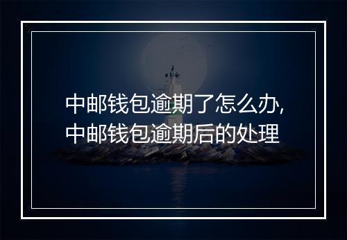 中邮钱包逾期了怎么办,中邮钱包逾期后的处理