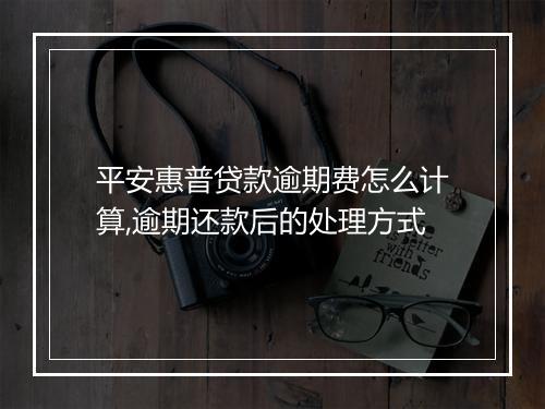 平安惠普贷款逾期费怎么计算,逾期还款后的处理方式