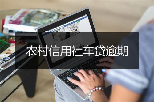 农村信用社车贷逾期