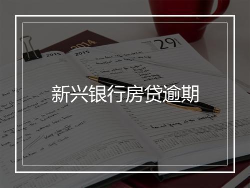 新兴银行房贷逾期