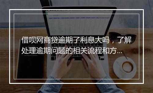 借呗网商贷逾期了利息大吗，了解处理逾期问题的相关流程和方法