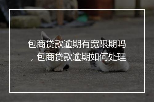 包商贷款逾期有宽限期吗，包商贷款逾期如何处理