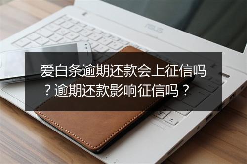 爱白条逾期还款会上征信吗？逾期还款影响征信吗？