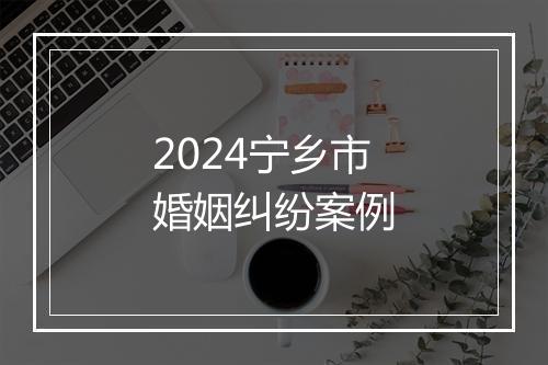 2024宁乡市婚姻纠纷案例