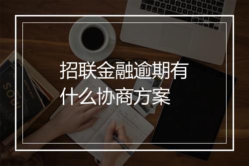 招联金融逾期有什么协商方案