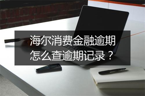 海尔消费金融逾期怎么查逾期记录？