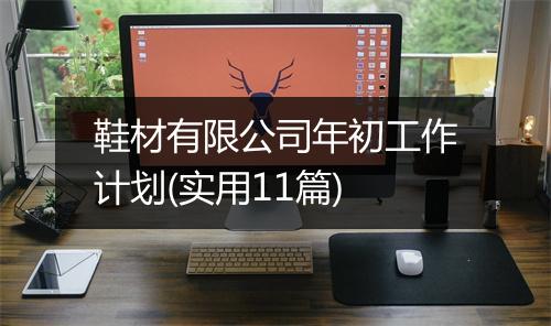 鞋材有限公司年初工作计划(实用11篇)
