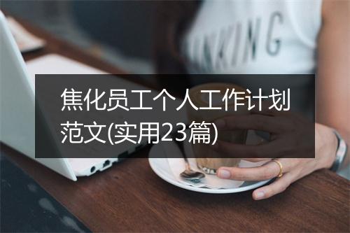 焦化员工个人工作计划范文(实用23篇)