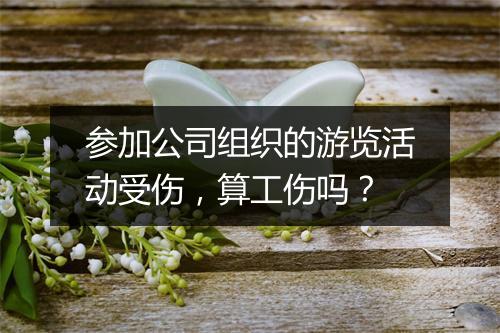 参加公司组织的游览活动受伤，算工伤吗？