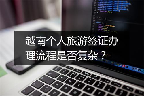 越南个人旅游签证办理流程是否复杂？