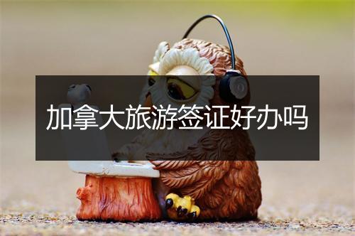 加拿大旅游签证好办吗