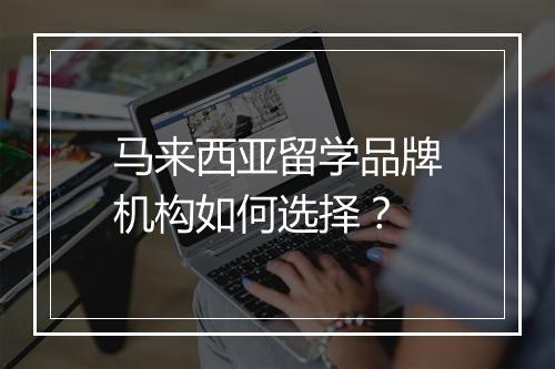 马来西亚留学品牌机构如何选择？