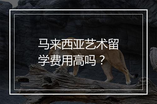 马来西亚艺术留学费用高吗？