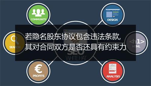 若隐名股东协议包含违法条款,其对合同双方是否还具有约束力