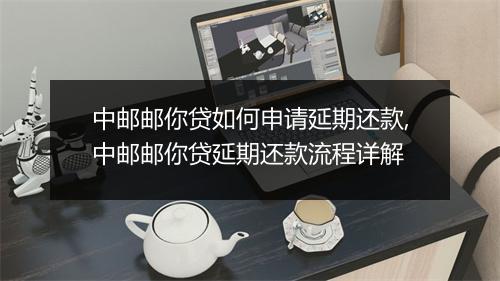 中邮邮你贷如何申请延期还款,中邮邮你贷延期还款流程详解