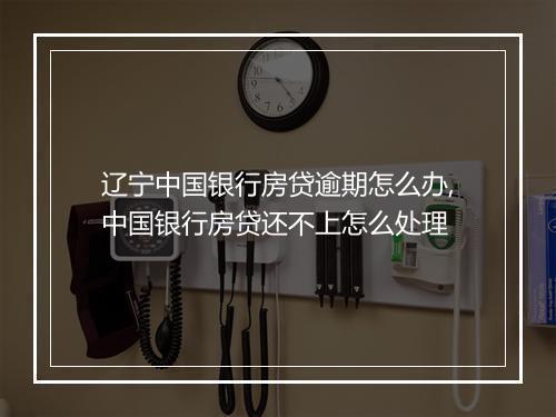 辽宁中国银行房贷逾期怎么办,中国银行房贷还不上怎么处理