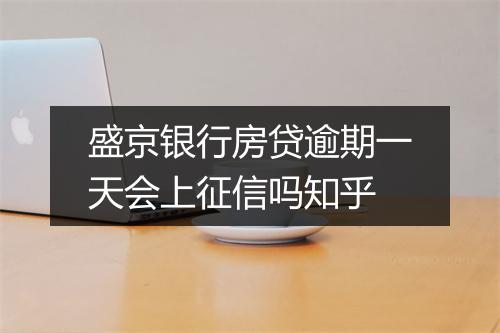 盛京银行房贷逾期一天会上征信吗知乎
