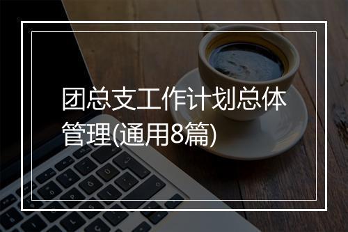团总支工作计划总体管理(通用8篇)